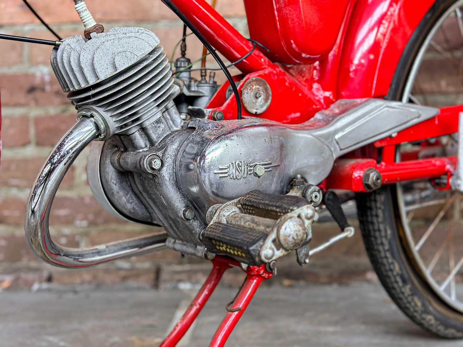 n.s.u. CAVALLINO 1973 Bromfiets, 27-FZV-9