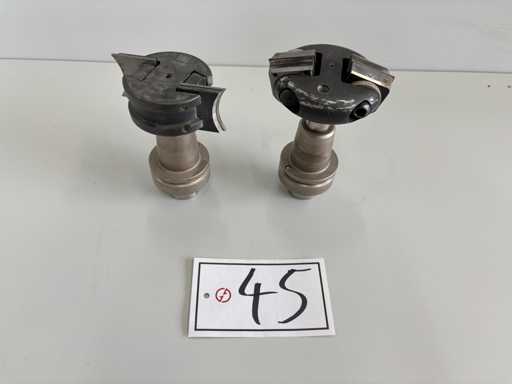 LEITZ profile milling head with HSK 63F mount