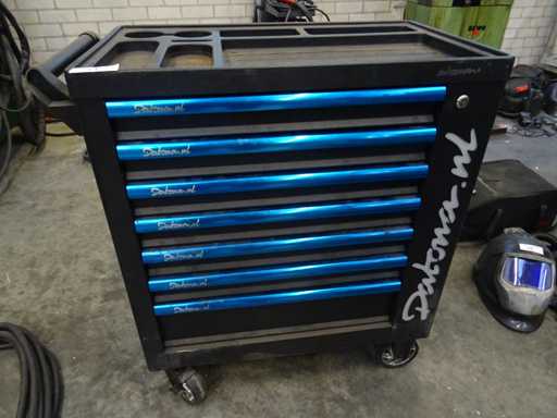 Datona - Tool trolley with content