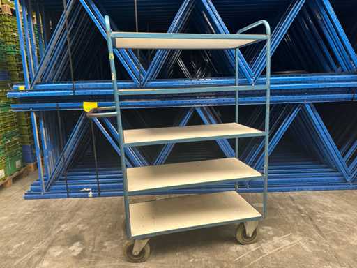 Chariot à étagères 1040x500x1680mm