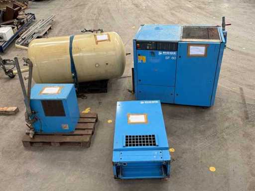 2002 Boge Sf 60 Schroefcompressor