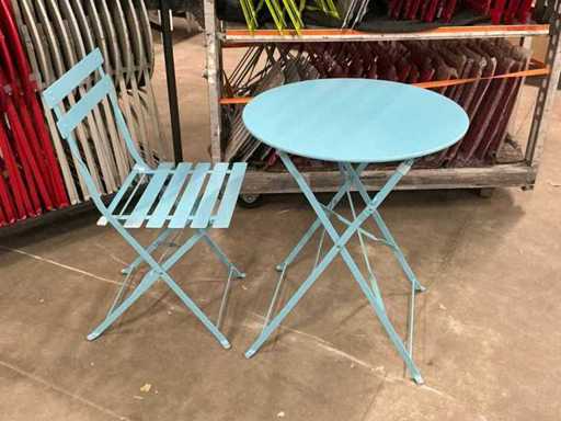 Partij Opklapbare Bistrostoelen en bistrotafels