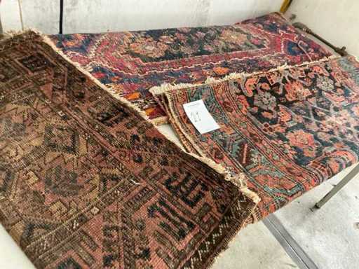 Vintage-Teppich (3x)