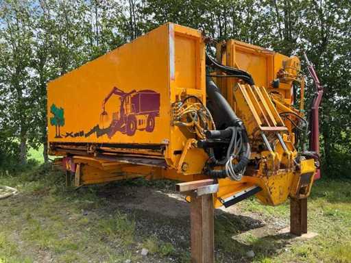 2002 VREDO VT3926 Transfer box + Loading crane