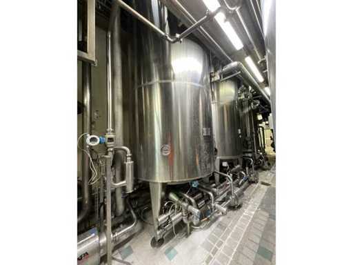 Boccard – 7500 Liter – Vertikale Lagertanks – 1996