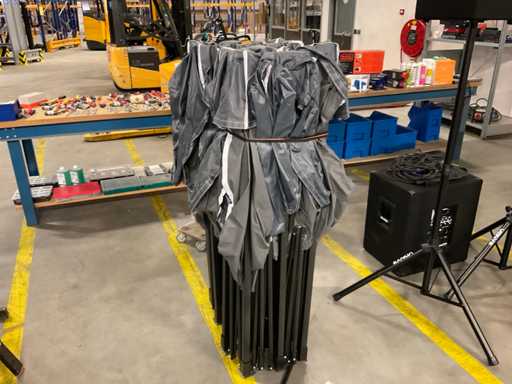 Folding canopies (2x)