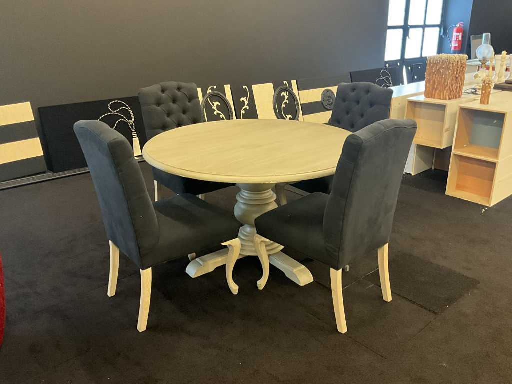 Table de salle à manger avec 4 chaises 