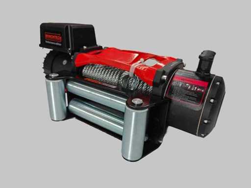 Winchtech 6100 kg 12V Electric Winch (6.5 HP) with steel cable and wireless control
