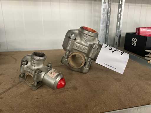 industriële afsluiters (2x)