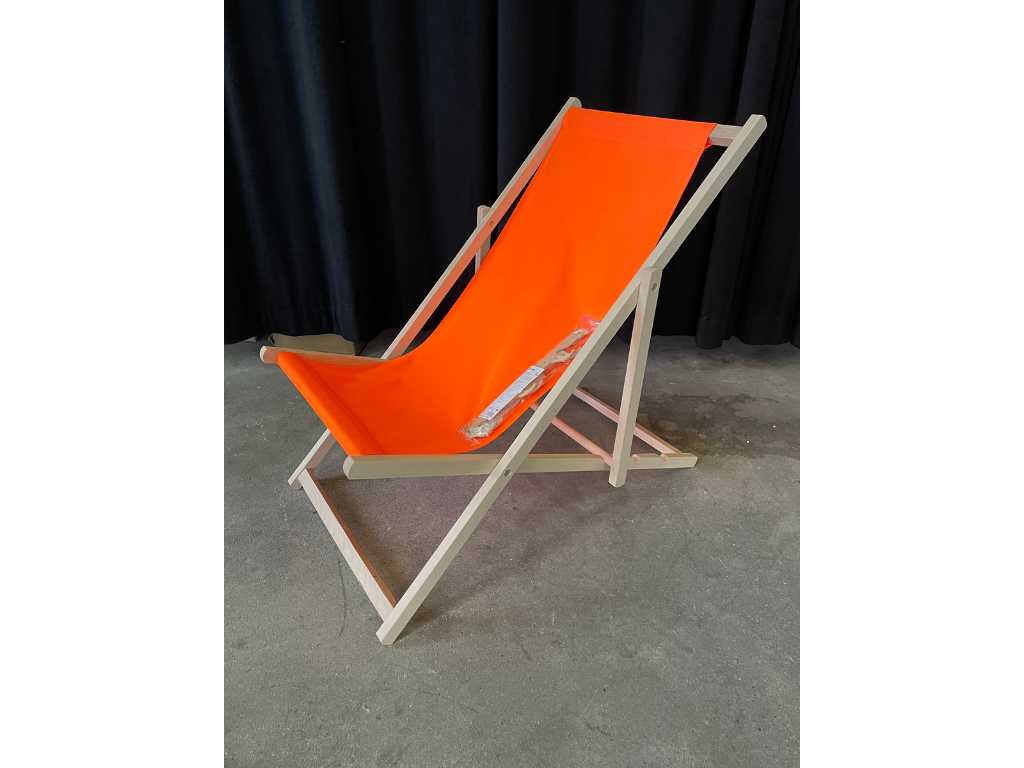 Deck chair - garden chair (5x)