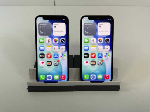 Apple iPhone 12 Mini - 128 GB - Negru (2x)