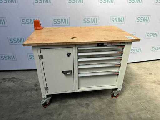 Garant - Carrello per utensili-tavolo