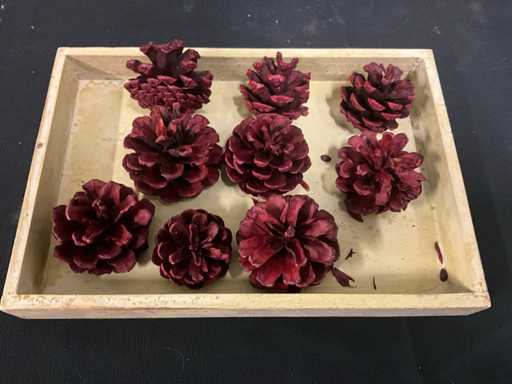 Cosyhome Pomme de pin Articles de Noël et saisonniers (288x)