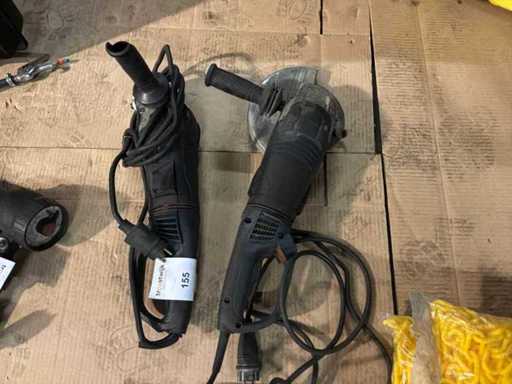 Meuleuse d’angle Bosch GWS 24 (2x)