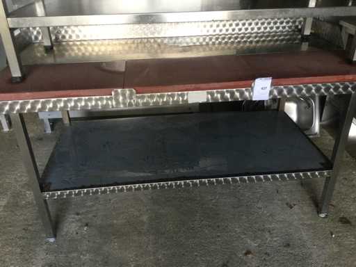 Metzgertisch Edelstahl