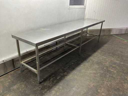 Roestvrijstalen snijtafel
