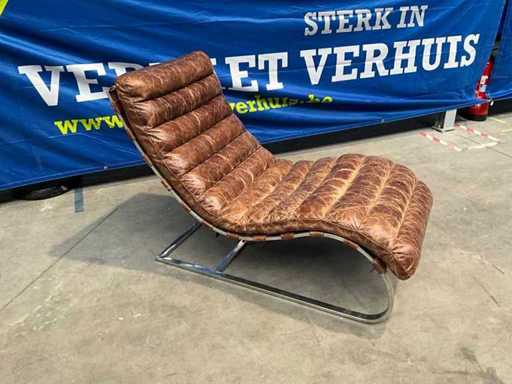 Lederen Design zetel