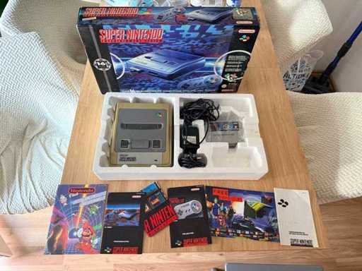 Legendary Super Nintendo Snes Console, Originally Boxed