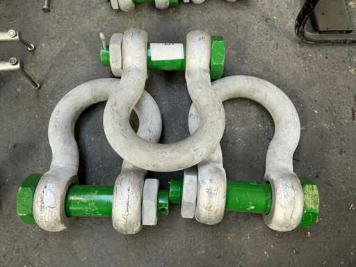 GP6 DF WLL42,5T D Chiusura a occhio sollevabile (3x) 42,5 tonnellate