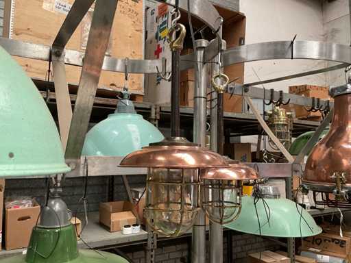 Lampe marine vintage