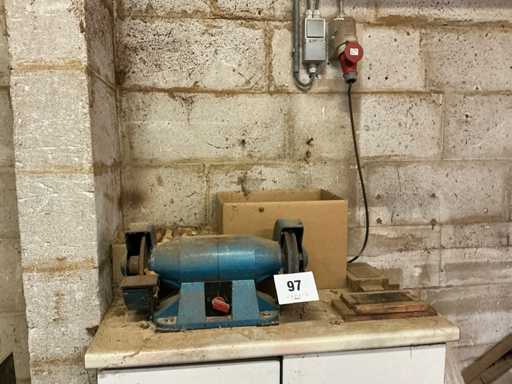 Dubbel kopse slijpmolen