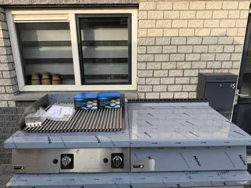 Fagor - lava grill + nutraal ongebruikt - Grill- en bakplaat