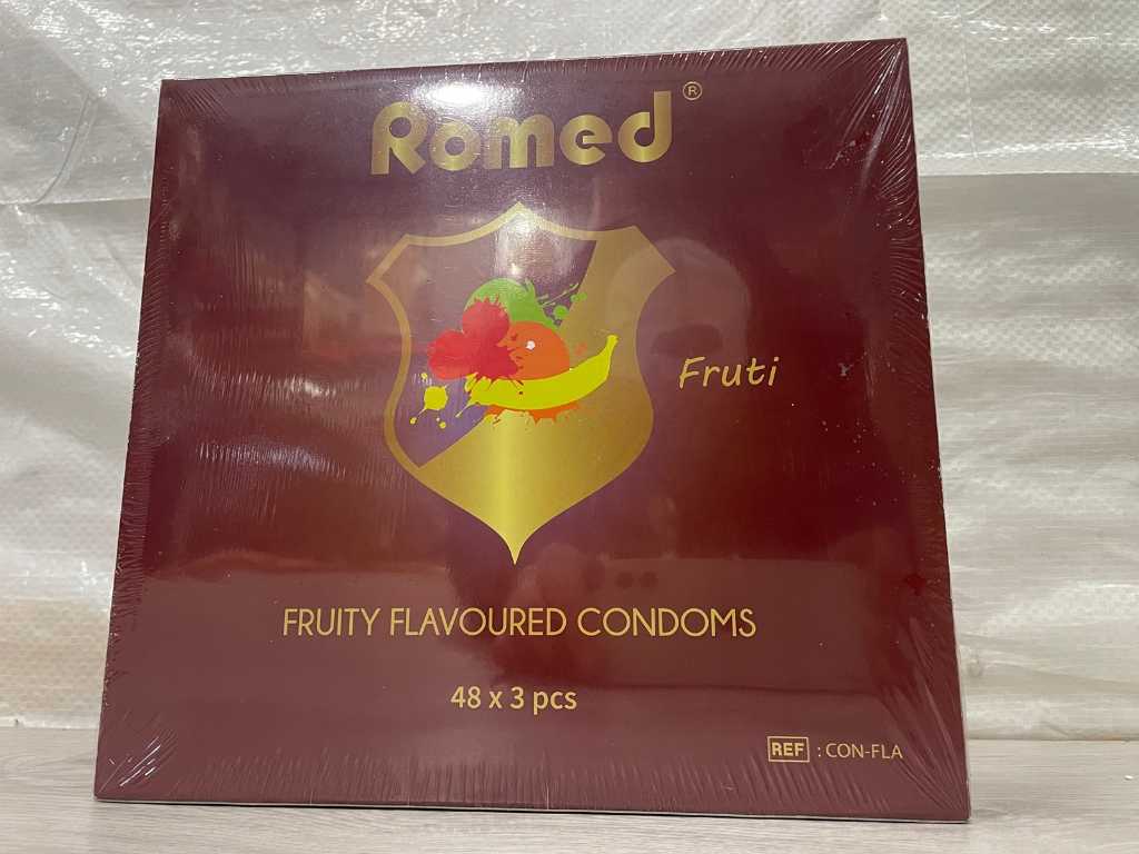 Romed - Prezervative - Romed Fruity Flauvoured - Prezervativ (480x)