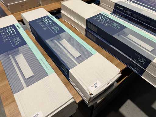 Adax, Glamox - Neo - Elektrische convector warmtepaneel (2x)