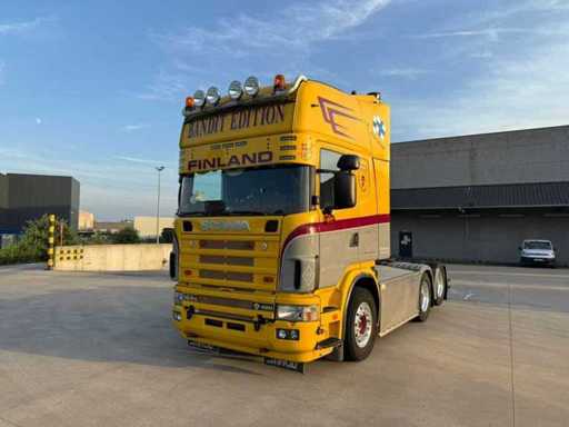 2003 Scania R  164 L-6X2 Vrachtwagen