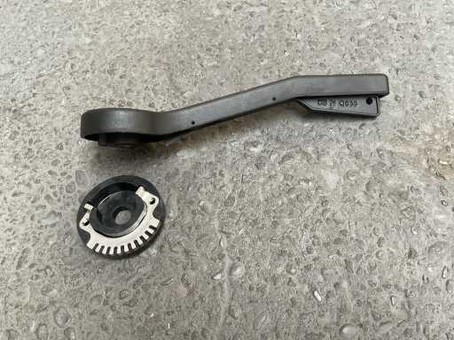 Chargenflanschventilhebel