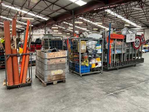 Grote partij bouwmaterialen