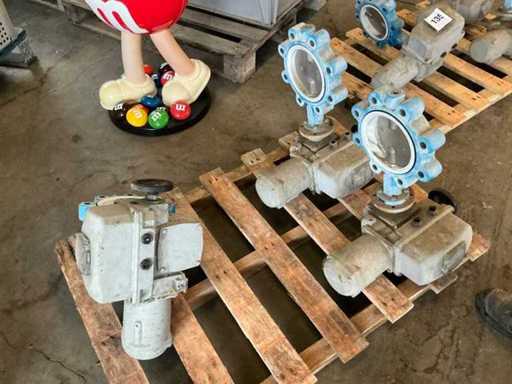 Bernard AS18 Industriële vlinderklep (6x)