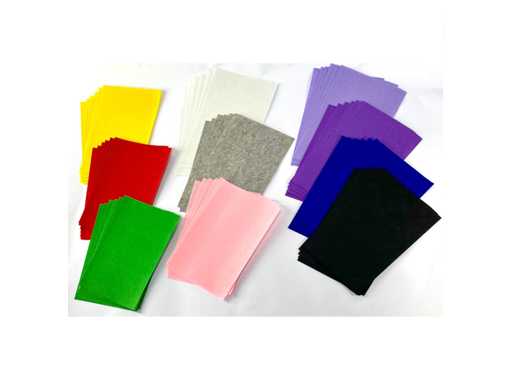 *NOU* Fetru pentru kituri de creație, bețe de lemn, hârtie sclipitoare (600 de seturi)