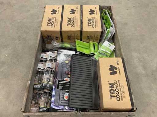 Provizii pentru grătarul pentru petreceri