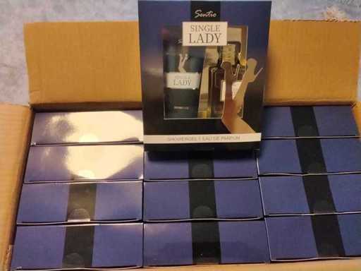 Sentio – Single Lady – 12 Geschenksets mit Duschgel und Eau de Parfum