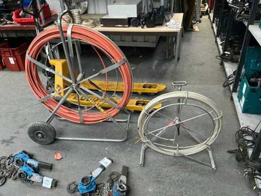 Ressort à tirage sur rouleau (2x)