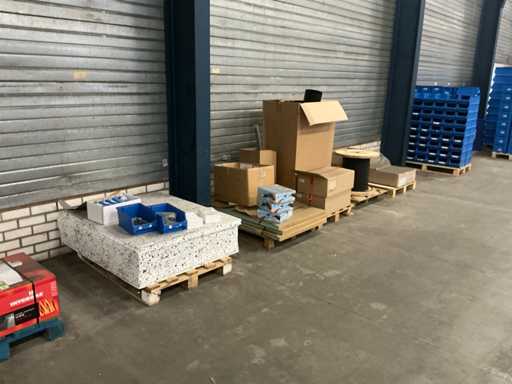 Pallet installatie materialen (6x)