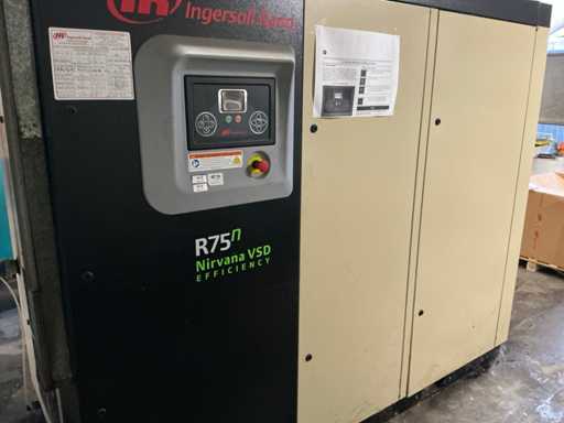 INGERSOLL RAND - R75N-A10 - Screw Compressor - 2018