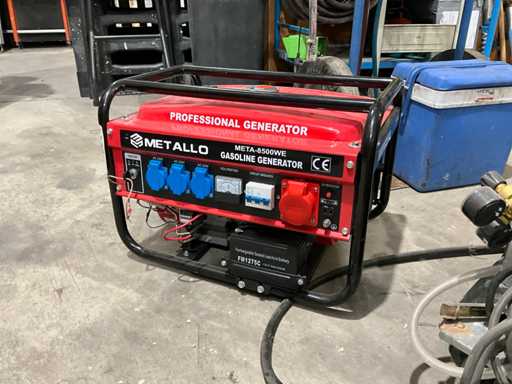 Générateur d’urgence Metallo Meta 8500 WE