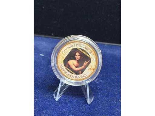 2€ a colori | Leonardo Da Vinci | Signora con l'ermellino