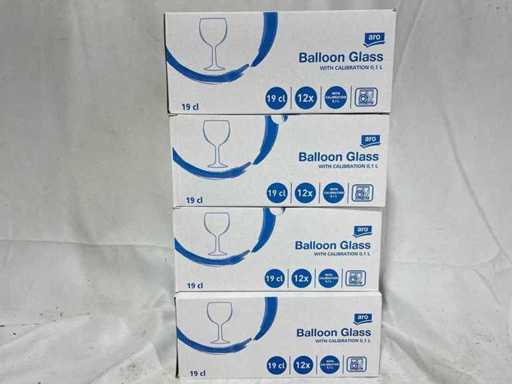 aro - Vetro per palloncini 0.1l (48x)