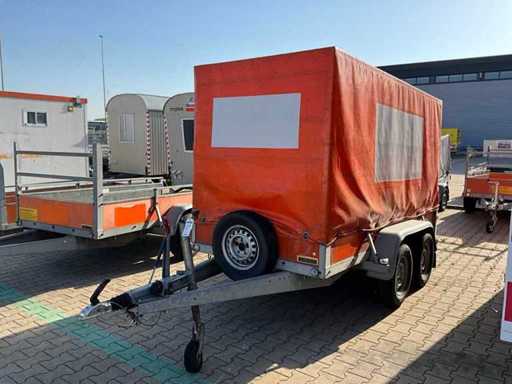 2010 Atec EB2 2-1 Double axle curtain-sided trailer