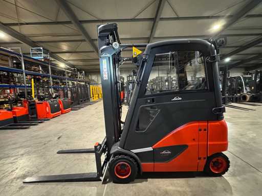 2020 Service + UVV 12/2026 Linde E18PH 2.977 uur 4x banden nieuwe elektrische heftruck. E20 E16