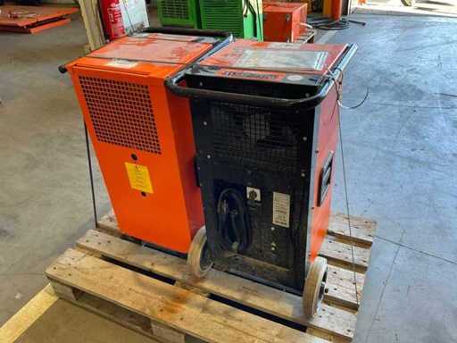 Uscător de condens Trotec TTK 400 / uscător de construcții (2x)