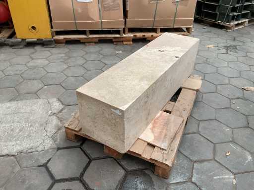 Natural stone pedestal from Louvre