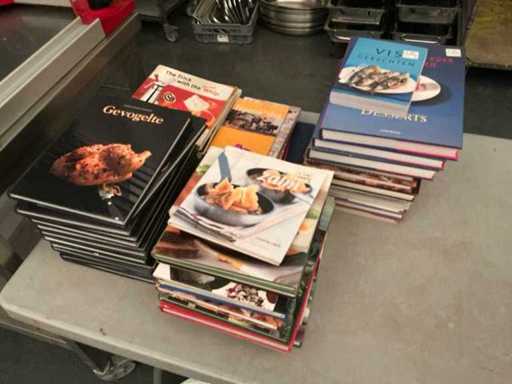 Viele Kochbücher