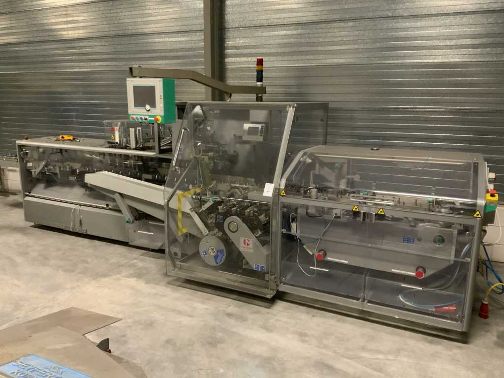 2002 Marchesini MA 357 Cosmetics packaging line