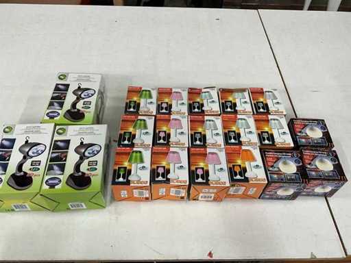 Mischt das Grundstück Verschiedene Beleuchtungen