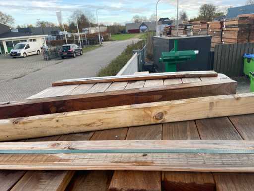 Ipé planks planed 1000x100x25mm (20x)