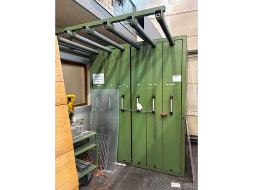   Apothecary cabinet without contents